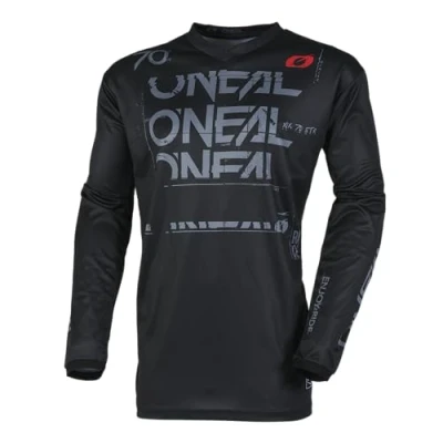 Afbeelding van Oneal Element Static Motorcross Jersey, zwart grijs, afmeting L voor man