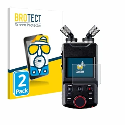 Afbeelding van BROTECT (2 Stuks) Antireflecterende Beschermfolie voor Tascam Portacapture X6 Anti Glare Screen Protector, Mat, Ontspiegelend
