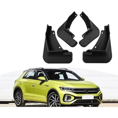 Afbeelding van Auto Spatlappen voor VW T ROC 2023 2024, PVC Volledige Bescherming Spatlappen（4 STKS ）