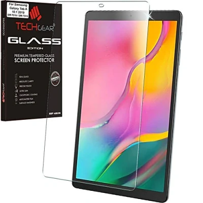 Afbeelding van TECHGEAR Anti Glare Screen Protector Compatibel met Samsung Galaxy Tab A 10.1&quot; 2019 (SM T510 serie) MATTE GLASS Edition Echt Gehard Glas Guard Cover