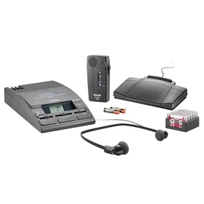 Afbeelding van Philips LFH0064 Pocket Memo dicteer en afspeelset mini cassette, antraciet