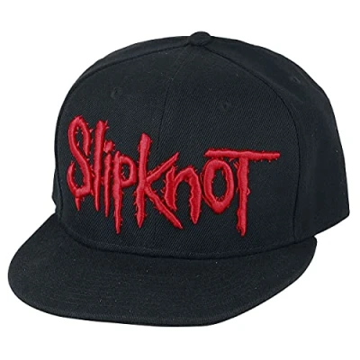 Afbeelding van Slipknot Logo Cap zwart Polyester Band merch, Bands