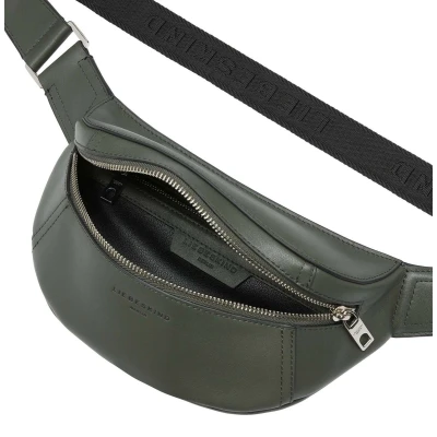 Afbeelding van LIEBESKIND BERLIN Schoudertas Gordeltas Chudy Calf Optic Beltbag Cypress Green Donkergroen