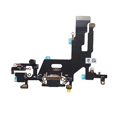Afbeelding van DHLK® Dock Connector compatibel met iPhone 11 Charging Port Flex kabel, Zwart (A2111, A2223, A2221)