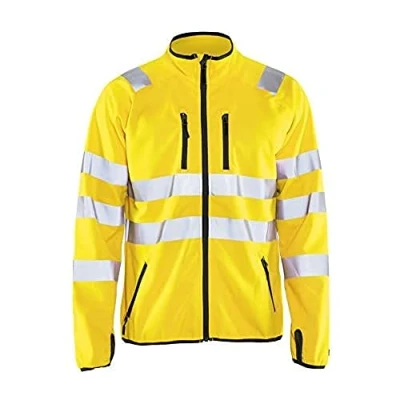 Afbeelding van Blåkläder 4906 2512 Softshell jack High Vis Geel maat S