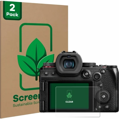 Afbeelding van ScreenLeaf Screenprotector voor Panasonic Lumix DC G9 II Duurzame schermbescherming Folie Beschermfolie transparant (2 Stuks)