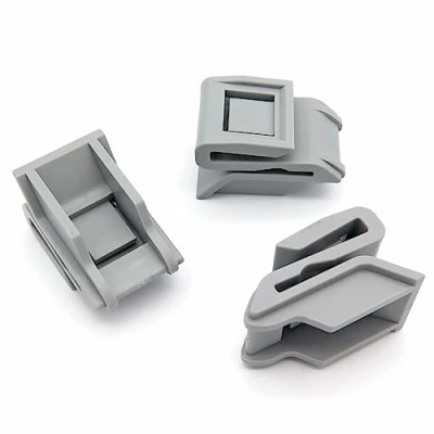 Afbeelding van VVO Bevestigingsmiddelen kunststof achterbumper en trim bevestigingsclip, grijs (Pack van 5)