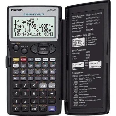 Afbeelding van Casio FX 5800 P Wetenschappelijke rekenmachine