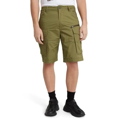 Afbeelding van G star Rovic Zip Relaxed 1/2 Cargo Shorts Groen 32 Man