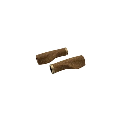 Afbeelding van Ergotec Set Handvatten Kyoto Cork L+R=130mm bruin