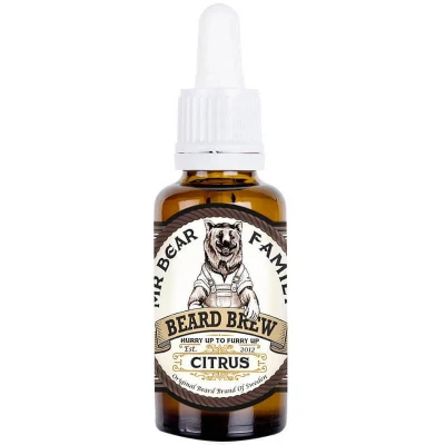 Afbeelding van Mr Bear Family baardolie Beard Brew Citrus 30ml