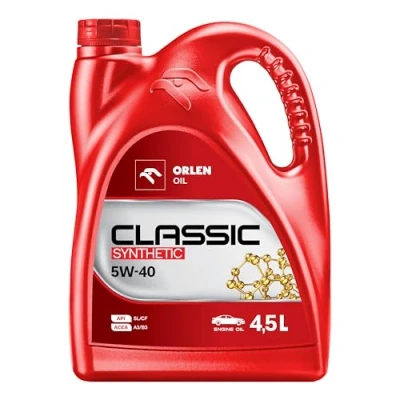 Afbeelding van ORLENOIL 5w40 1L PLATINUM CLASSIC SYNTHETIC motorolie Motoroliën voor auto&#039;s Volledig synthetische MB 229.1