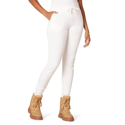 Afbeelding van Amazon Essentials Fleece joggingbroek voor dames (verkrijgbaar in grote maten), wit, M