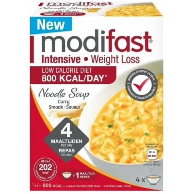 Afbeelding van 3x Modifast Intensive Soep Curry Noodle 220 gr