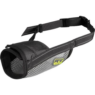 Afbeelding van Ebi Muilkorf Hond Muilband Mesh M 15 36cm / Ø17 21cm Zwart 1st