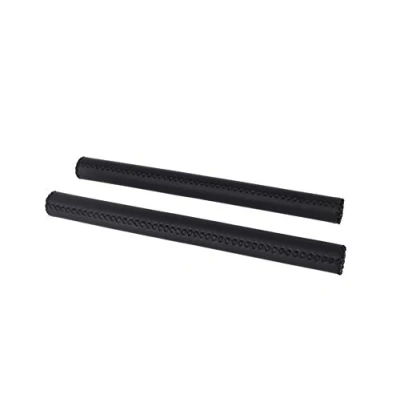 Afbeelding van XLC STUURFOAM LEDER LOOK 400X22MM ZW SET A 2 GRF01