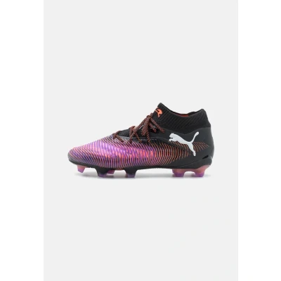 Afbeelding van Puma Future 8 Ultimate FG Voetbalschoenen met kunststof noppen, Dames, Maat: 37, Black/white/glowing red Textiel/ synthetisch