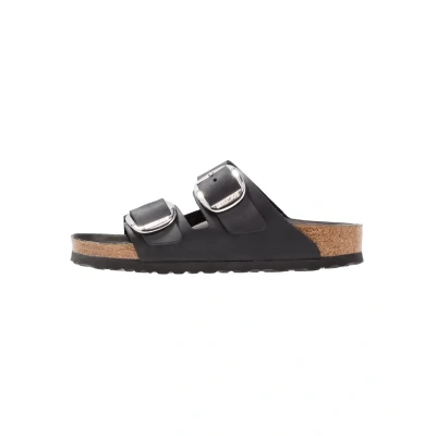 Afbeelding van Birkenstock Arizona BIG Buckle Muiltjes, Dames, Maat: 42, Black Leer
