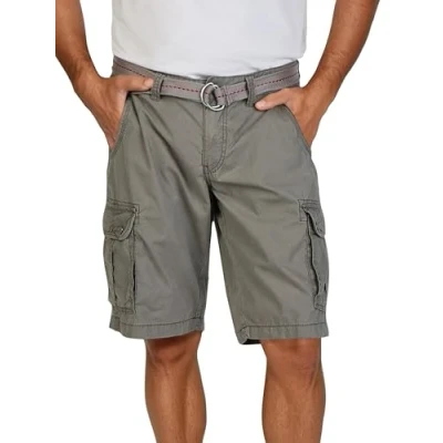 Afbeelding van Timezone Maguiretz Jeansshort, Heren, Maat: 33, Washed grey