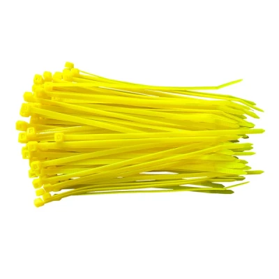 Afbeelding van Kortpack Kabelbinders 200mm X 4.8mm. Neon Geel. Gele Kleur (100 Stuks)