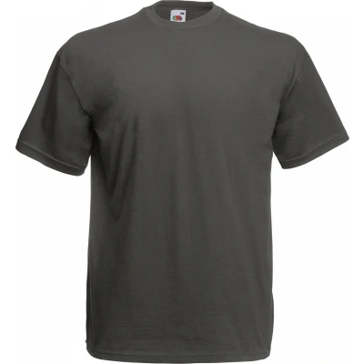 Afbeelding van Fruit Of The Loom Heren Valueweight T shirt met korte mouwen (Licht Graphite)