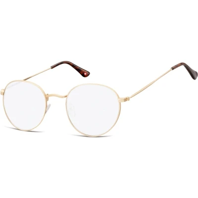 Afbeelding van Montana leesbril HBLF54 A Gold Blue Light Block +1.50