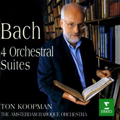 Afbeelding van Bach: 4 Orchestral Suites / Ton Koopman, Amsterdam Baroque Orchestra