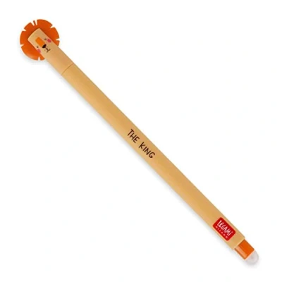 Afbeelding van uitwisbare pen leeuw oranje inkt