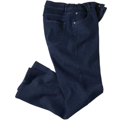 Afbeelding van Atlas for Men Comfortabele spijkerbroek met elastische zijkanten Heren Verkrijgbaar in grote maten 66