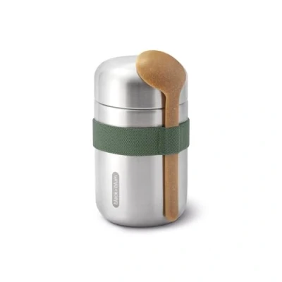 Afbeelding van Black+Blum RVS Thermos Voedselcontainer 400ml Olive