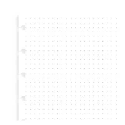 Afbeelding van Filofax Inzetstukken Refill A5 Papier Wit 32 delig
