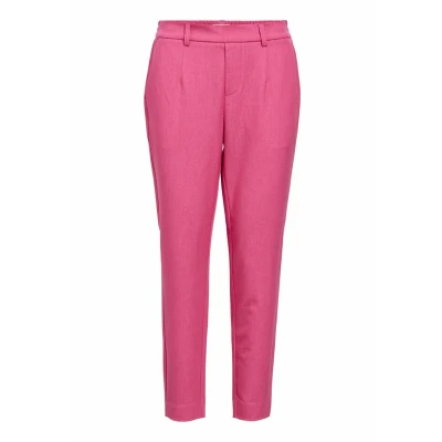 Afbeelding van Object Objlisa SLIM Broek, Dames, Maat: 34, Raspberry sorbet