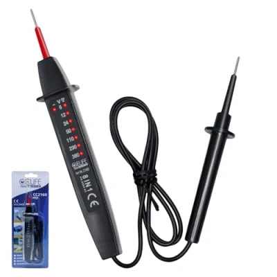 Afbeelding van CCLIFE 2 polige spanningstester 6 380V AC/DC fase tester