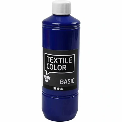 Afbeelding van Creativ Company Textiel Color Verf Primair Blauw, 500ml