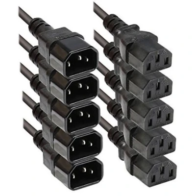Afbeelding van Faconet® Computer Power Supply Verlengstuk 1m (5 stuks 1,0 m)