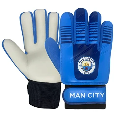 Afbeelding van Manchester City FC Keepershandschoenen voor kids Officeel Clubcadeau Jongens: 5 10 jaar