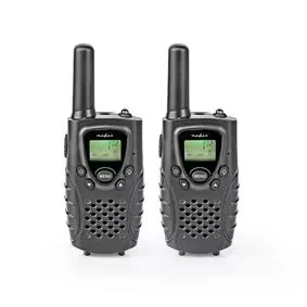 Afbeelding van Nedis Walkie talkie Set WLTK0800BK Zwart Black
