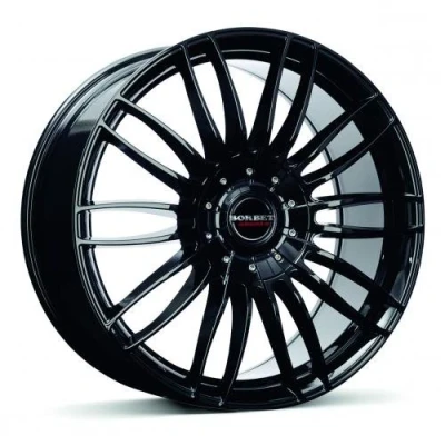 Afbeelding van Borbet CW 3 zwarte glossy 7,5x17 ET50 5.00x130 hub bore 71,50 mm aluminium velgen