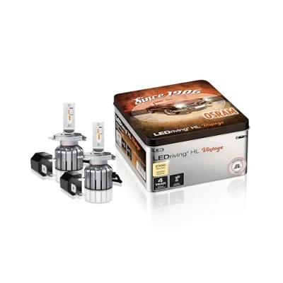 Afbeelding van Osram H4/H19/R2 Ledriving HL Vintage LED Koplamp Set