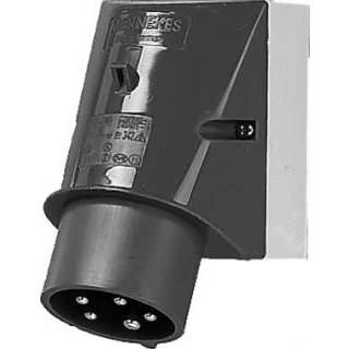 Afbeelding van Mennekes toestelcontactdoos 32a 3p 6h 230v ip44 344