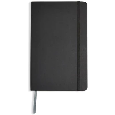 Afbeelding van Amazon Basics Notitieboek, klassiek design, grootte, gelinieerd, zwart