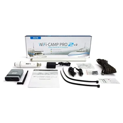 Afbeelding van Alfa Network Wifi Camp Pro2V2 Set Tube Una Ant+Router