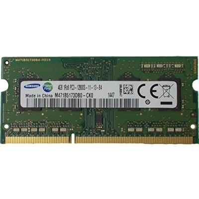 Afbeelding van Samsung RAM geheugen, 4 GB (1 x GB) Ddr3 Pc3 12800, 1600 MHz, 204 Pin Sodimm voor laptops