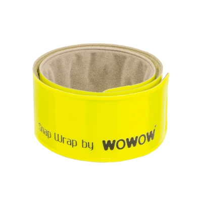 Afbeelding van Wowow Snap Wrap Reflomax band, geel, 38 x 3 cm, doos van 2 stuks