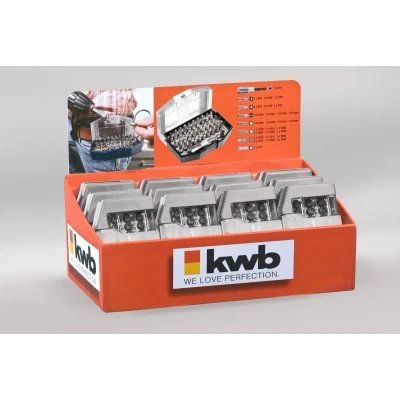 Afbeelding van Bit set met riemclip 32 delig KWB