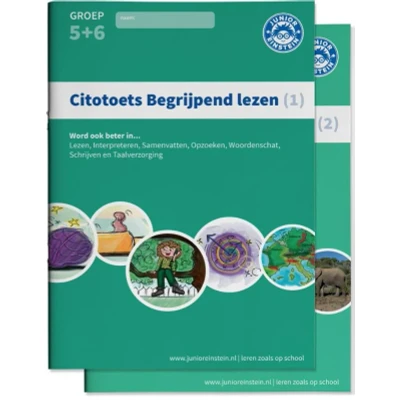 Afbeelding van Citotoets Begrijpend lezen 1 en 2 Groep 5 6