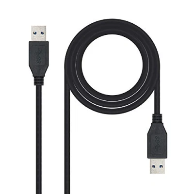 Afbeelding van USB 3.0 A to Cable NANOCABLE 10.01.1002 Black