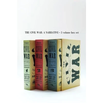 Afbeelding van The Civil War: A Narrative 3 Volume Box Set: Narrative: Fort Sumter to Perryville, Fredericksburg Meridian, Red River Appomattox