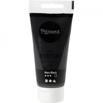 Afbeelding van Creativ Company Pigment Art Acrylverf Mars Zwart, 75ml
