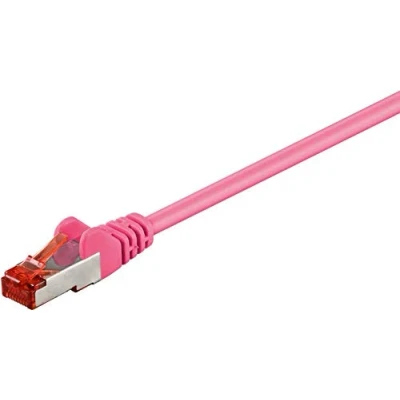 Afbeelding van MicroConnect b ftp602pi 2 m CAT6 F/UTP (FTP) roze netwerkkabel (RJ 45, RJ mannelijk/mannelijk, CAT6, (FTP),
